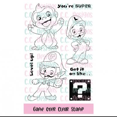 C.C. Designs Stempel - Game Over