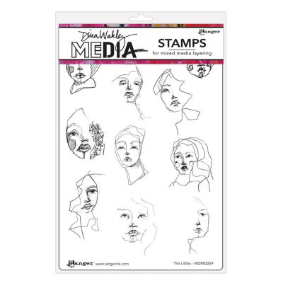 Ranger Dina Wakley MEdia Stempel - The Littles