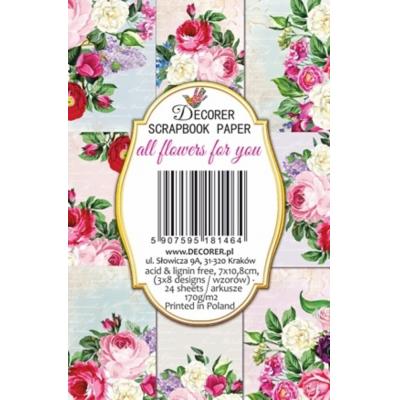 Decorer Mini Paper Pack - All Flowers for You