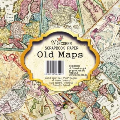 Decorer Paper Pack - Old Maps