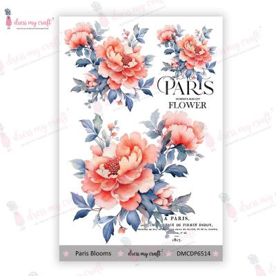 Dress My Craft Transfer Me Mini - Paris Blooms