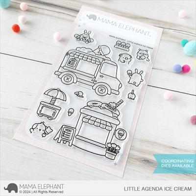 Mama Elephant Stempel - Little Agenda Ice Cream