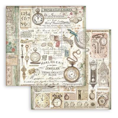 Stamperia Brocante Antiques Designpapier - Clocks