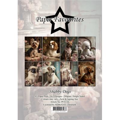 Paper Favourites Paper Pack - Shabby Dogs