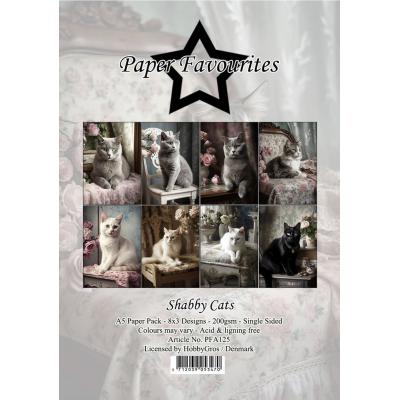 Paper Favourites Paper Pack - Shabby Cats