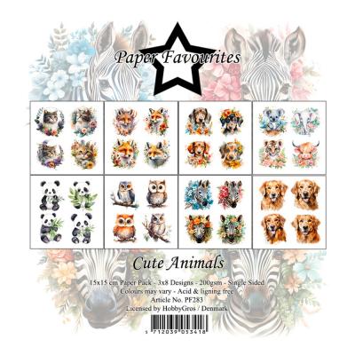 Paper Favourites Paper Pack - Cute Animals