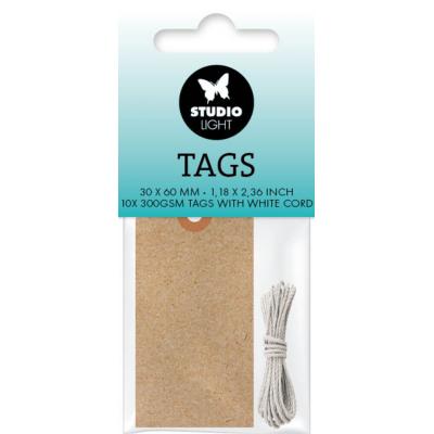 StudioLight Tags with White Cord