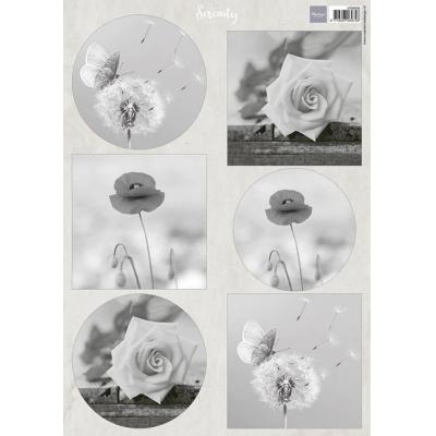 Marianne Design Ausschneidebogen - Serenity Flowers