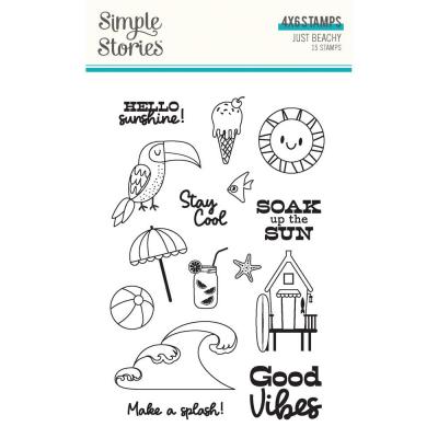 Simple Stories Just Beachy - Stempel