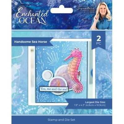 Crafter's Companion Enchanted Ocean - Handsome Sea Horse