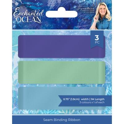 Crafter's Companion Enchanted Ocean - Seam Binding Ribbon