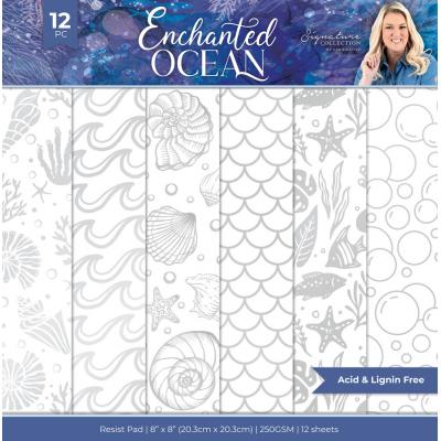 Crafter's Companion Enchanted Ocean - Resist Pad