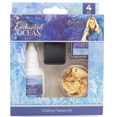 Crafter's Companion Enchanted Ocean - Gilding Flakes Kit