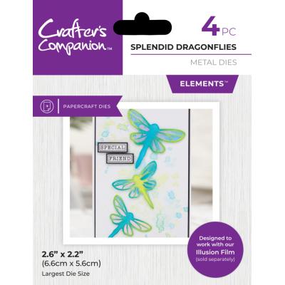 Crafter's Companion Fantasy Film Metal Dies - Splendid Dragonflies