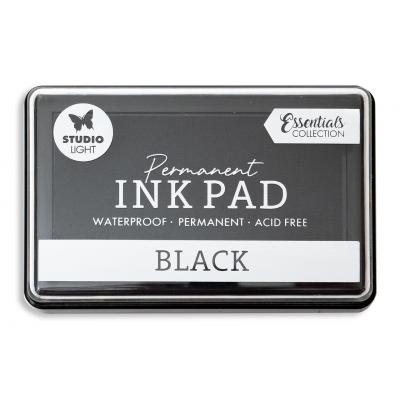 Studio Light Ink Pad Permanent Black