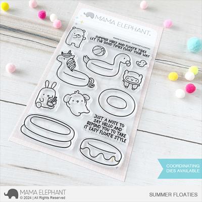 Mama Elephant Stempel - Summer Floaties