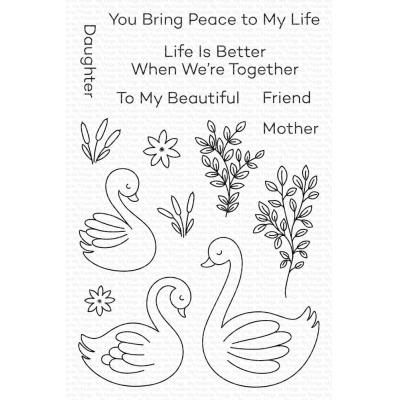 My Favorite Things Stempel - Tranquil Swans