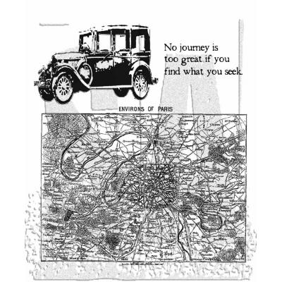 Stampers Anonymous Tim Holtz Stempel - Road Trip