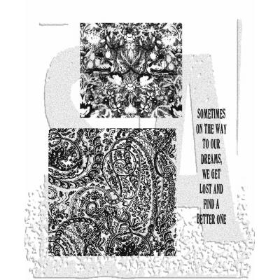 Stampers Anonymous Tim Holtz Stempel - Garment District