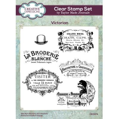 Creative Expressions Taylor Made Journals Stempel - Victorian