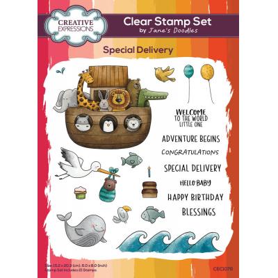 Creative Expressions Jane's Doodles Stempel - Special Delivery