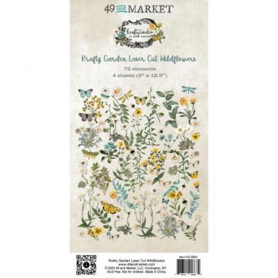 49 and Market Krafty Garden - Laser Cut Wildflowers