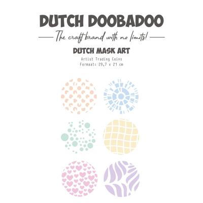 Dutch Doobadoo Stencil - Artist Trading Coins