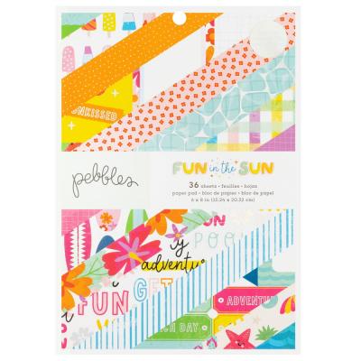 American Crafts Pebbles Fun in the Sun - Paper Pad