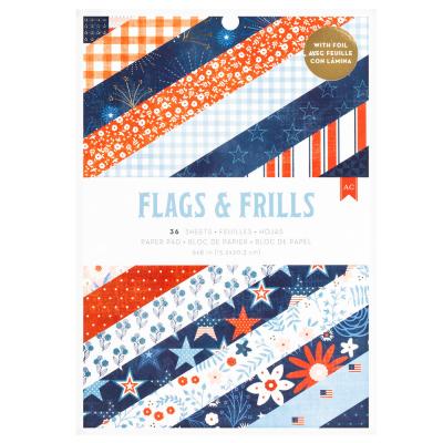 American Crafts Flags & Frills - Paper Pad