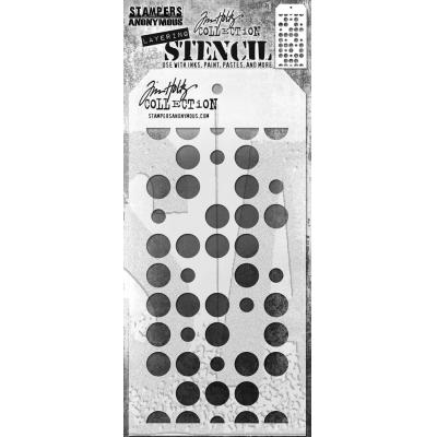 Stampers Anonymous Tim Holtz Stencil - Spots