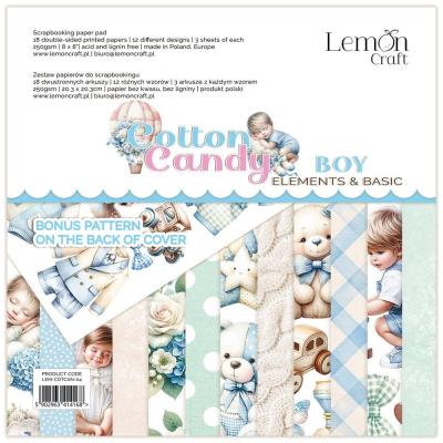 LemonCraft Cotton Candy Boy - Elements & Basics Paper Pad