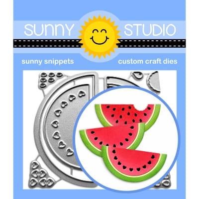 Sunny Studios Cutting Dies - Juicy Watermelon