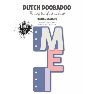 Dutch Doobadoo Floral Delight - Planner Stencil Mei