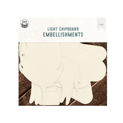P13 Believe in Fairies - Light Chipboard Embellishments
