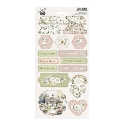 Piatek13 Love and Lace - Chipboard Sticker