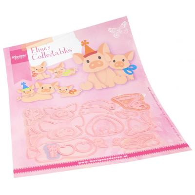 Marianne Design Cutting Dies - Eline's Pig Family