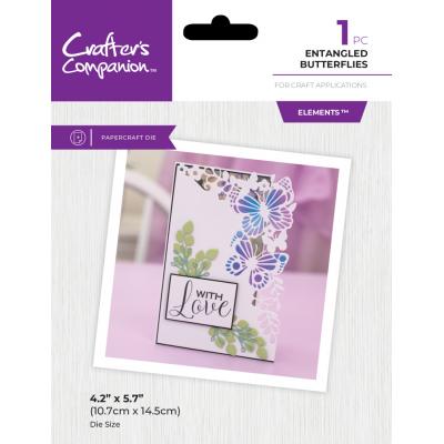 Crafter's Companion Cutting Dies - Entangled Butterflies