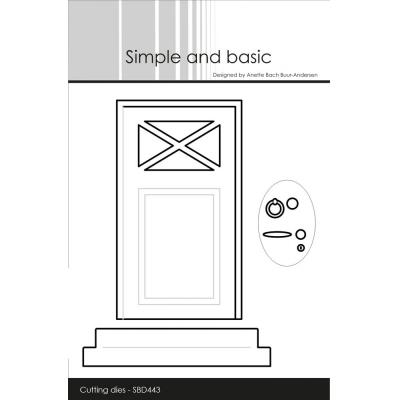 Simple and Basic Cutting Dies - Front Door