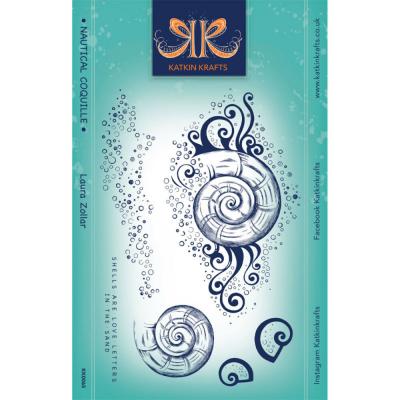 Katkin Krafts Stempel - Nautical Coquille
