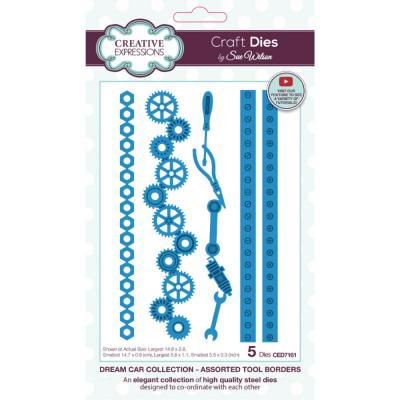 Creative Expressions Sue Wilson Craft Die - Assorted Tool Borders
