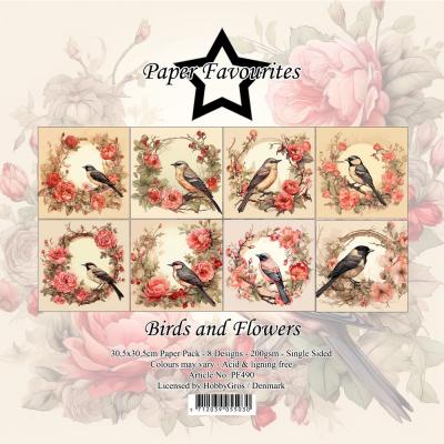 Paper Favourites Paper Pack - Birds and Flowers