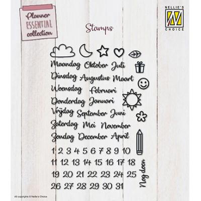 Nellie's Choice Stempel - Planner Essentials NL