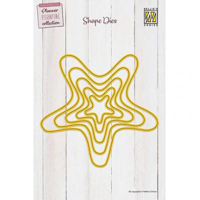 Nellie's Choice Cutting Dies - Wavy Star