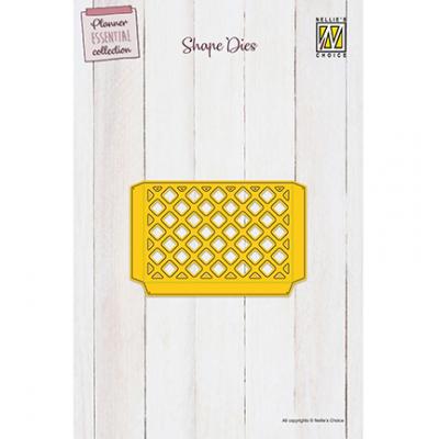Nellie's Choice Cutting Dies - Corner Pouch Square