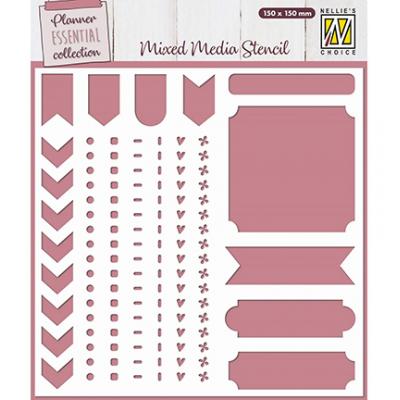 Nellie's Choice Stencil - Journal