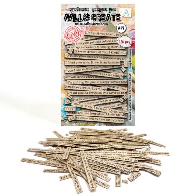 Aall and Create Ephemera Die-Cuts - Funny Bone Funnies