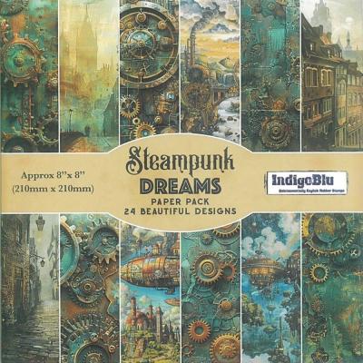 IndigoBlu Paper Pack - Steampunk Dreams