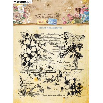 StudioLight Jenine's Mindful Art Collection Wild & Free - Script & Wildflowers