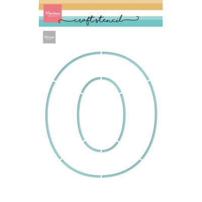 Marianne Design Stencil - Letter O