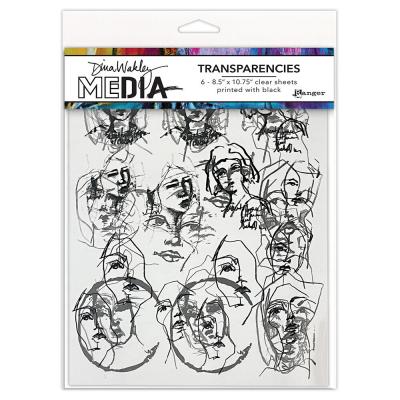 Ranger Dina Wakley Transparencies Tinies Set 1